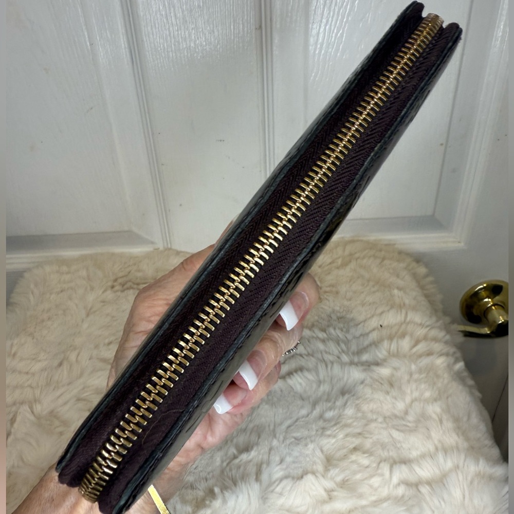 LOUIS VUITTON MONOGRAM VERNIS ZIPPY WALLET - Picture 10 of 16